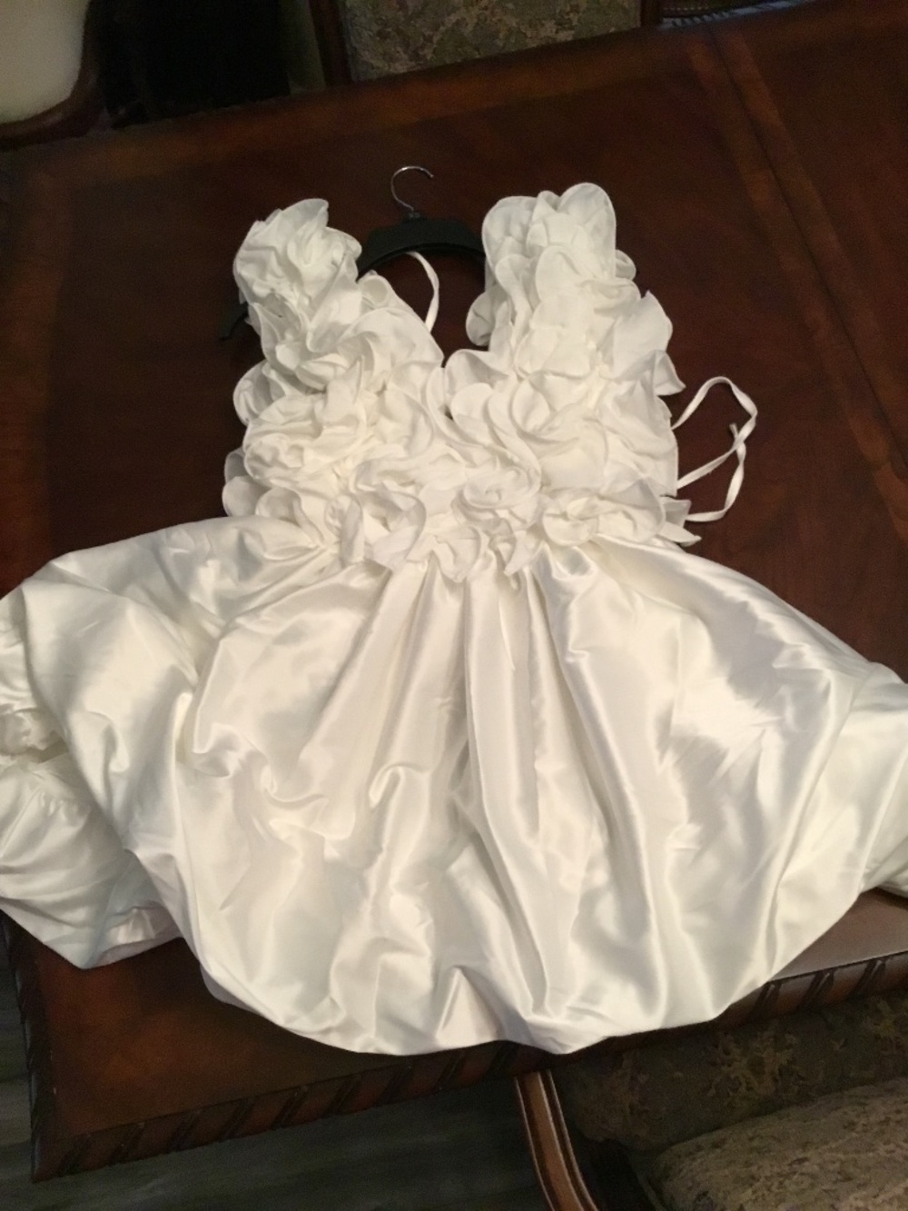 BORN TO STAND OUT RUFFLE MINI DRESS - S